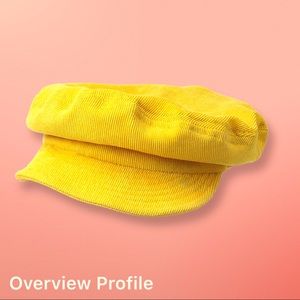 Brand New w/ tags Brixton Yellow Fiddler Hat- SM